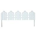 Emsco Group 2090DS Dackers Adirondack Style Resin Fencing Small - White 2090HD